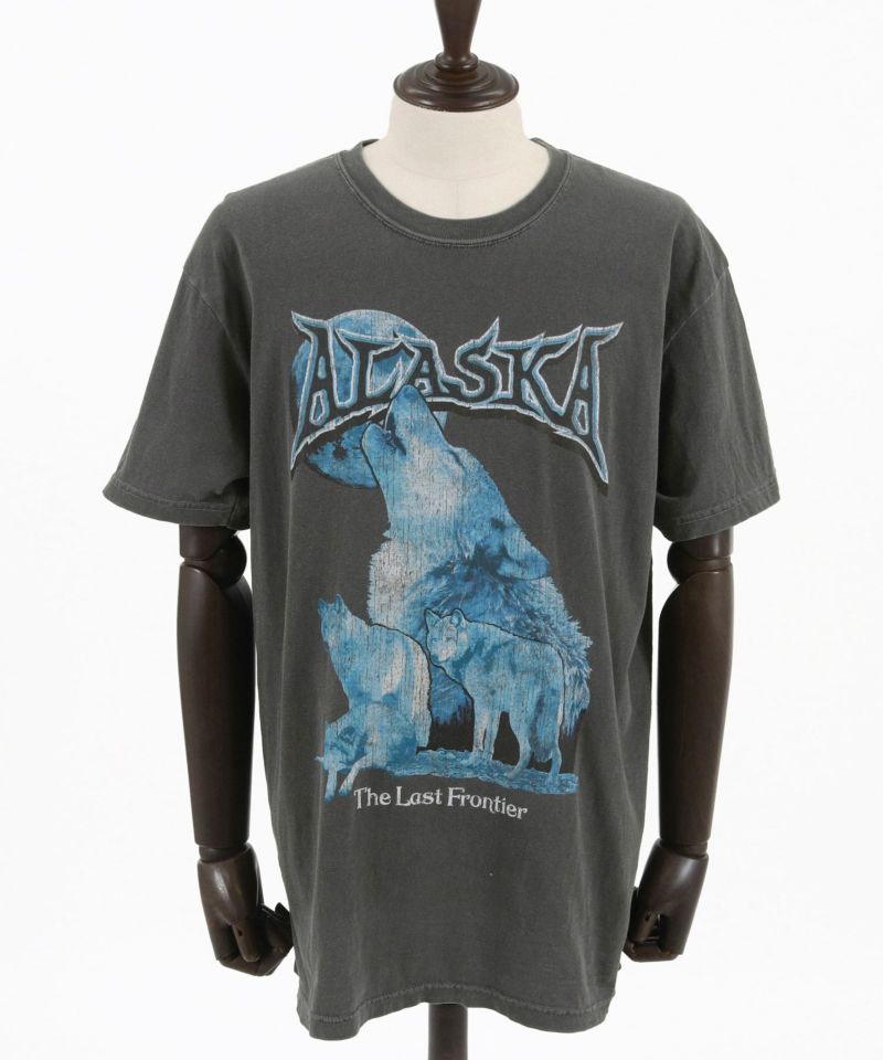 50%OFF【CAMBIO(カンビオ)】ヴィンテージロックT風スーベニアTシャツ