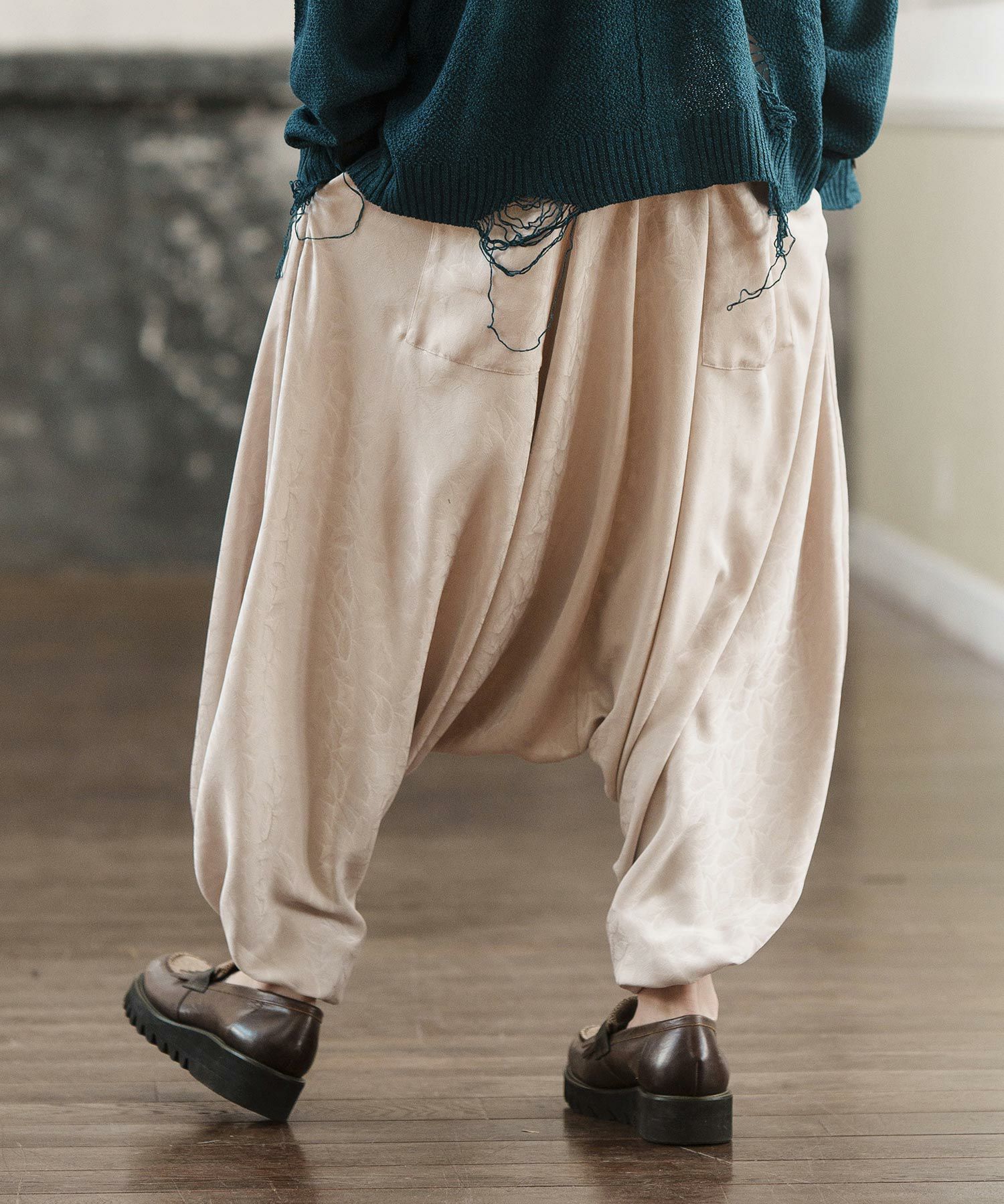 CAMBIO(カンビオ)】HAKAMA Like Pants 袴パンツ(MIU-241-034) | CAMBIO 