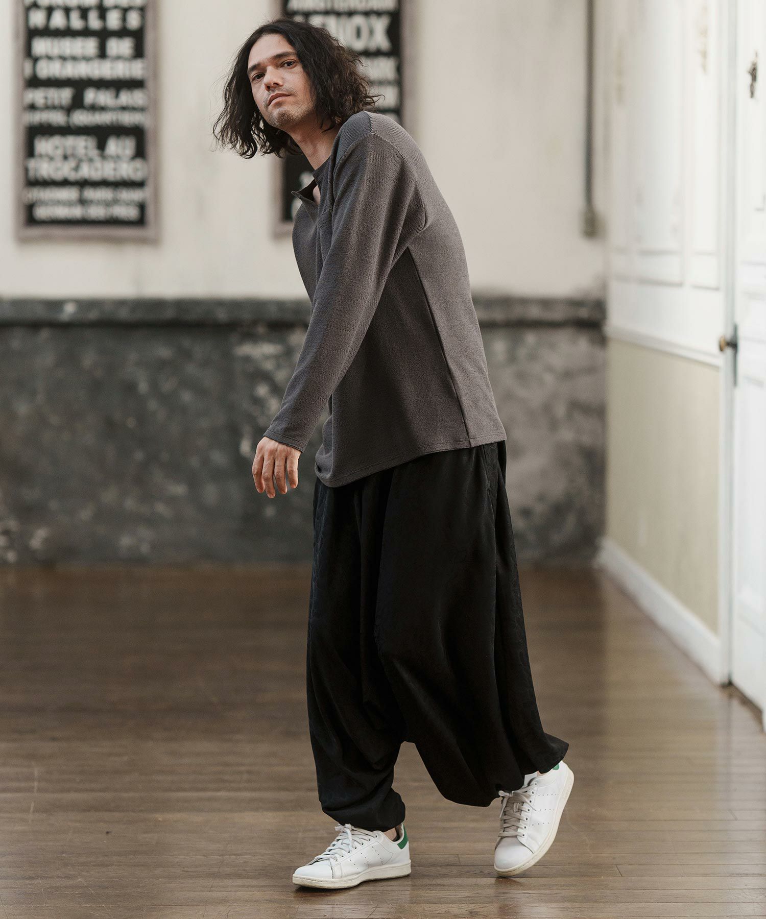 CAMBIO(カンビオ)】HAKAMA Like Pants 袴パンツ(MIU-241-034) | CAMBIO 