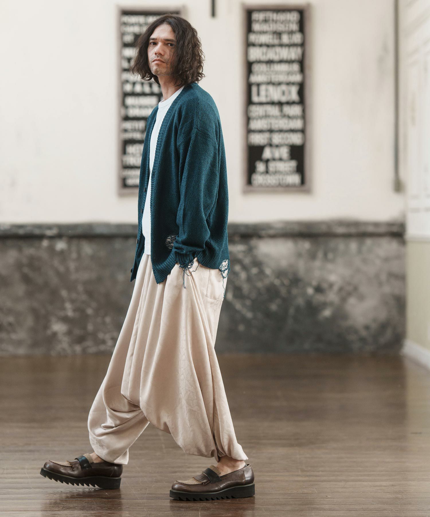 CAMBIO(カンビオ)】HAKAMA Like Pants 袴パンツ(MIU-241-034) | CAMBIO  