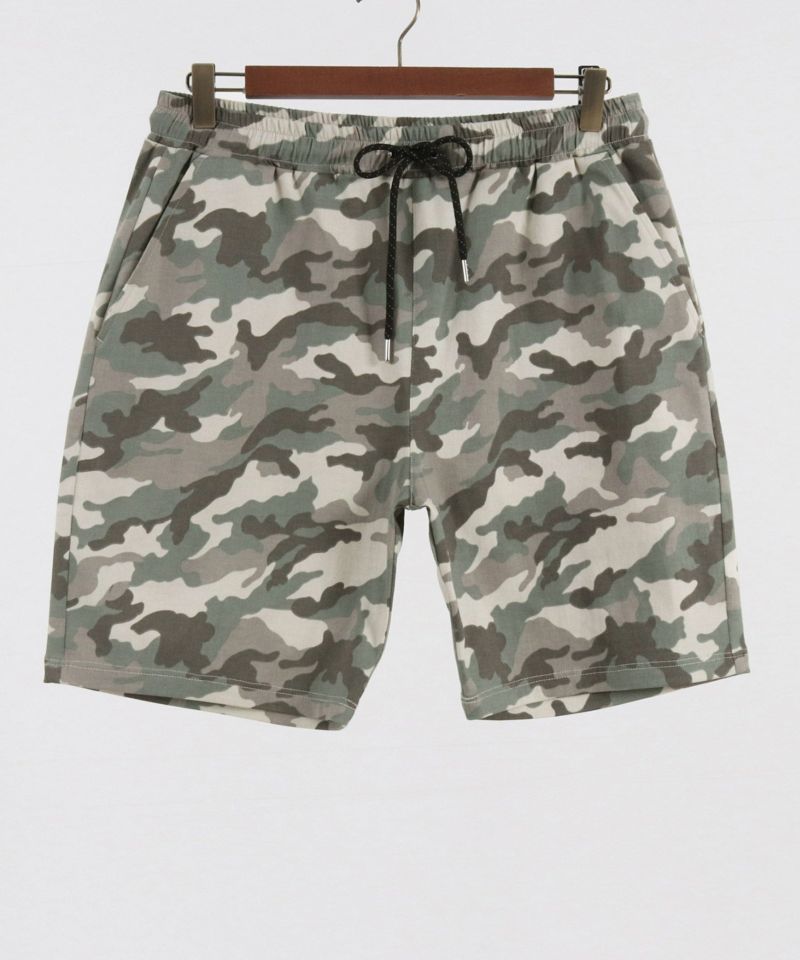 50%OFF【CAMBIO(カンビオ)】 Camouflage Print Slim Short Pants