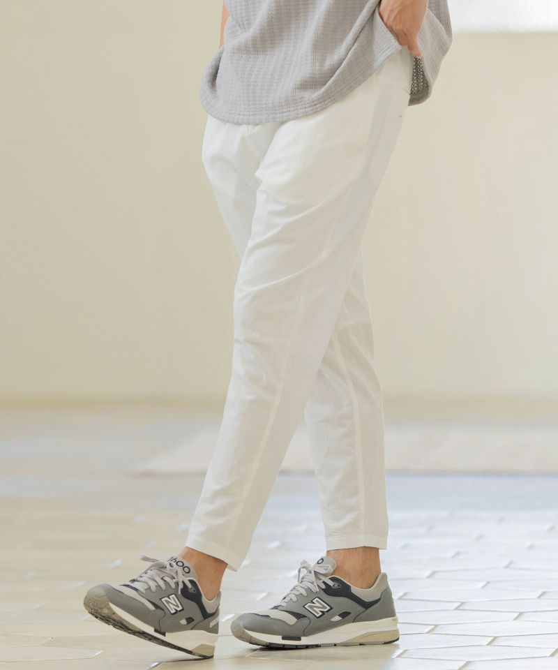 30%OFF【Magine(マージン)】SEERSUCKER TAPERED PANTS