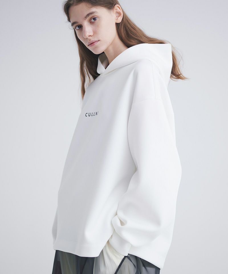 CULLNI(クルニ)】CULLNI Logo Embroidery Hoodie プルオーバーフーディ