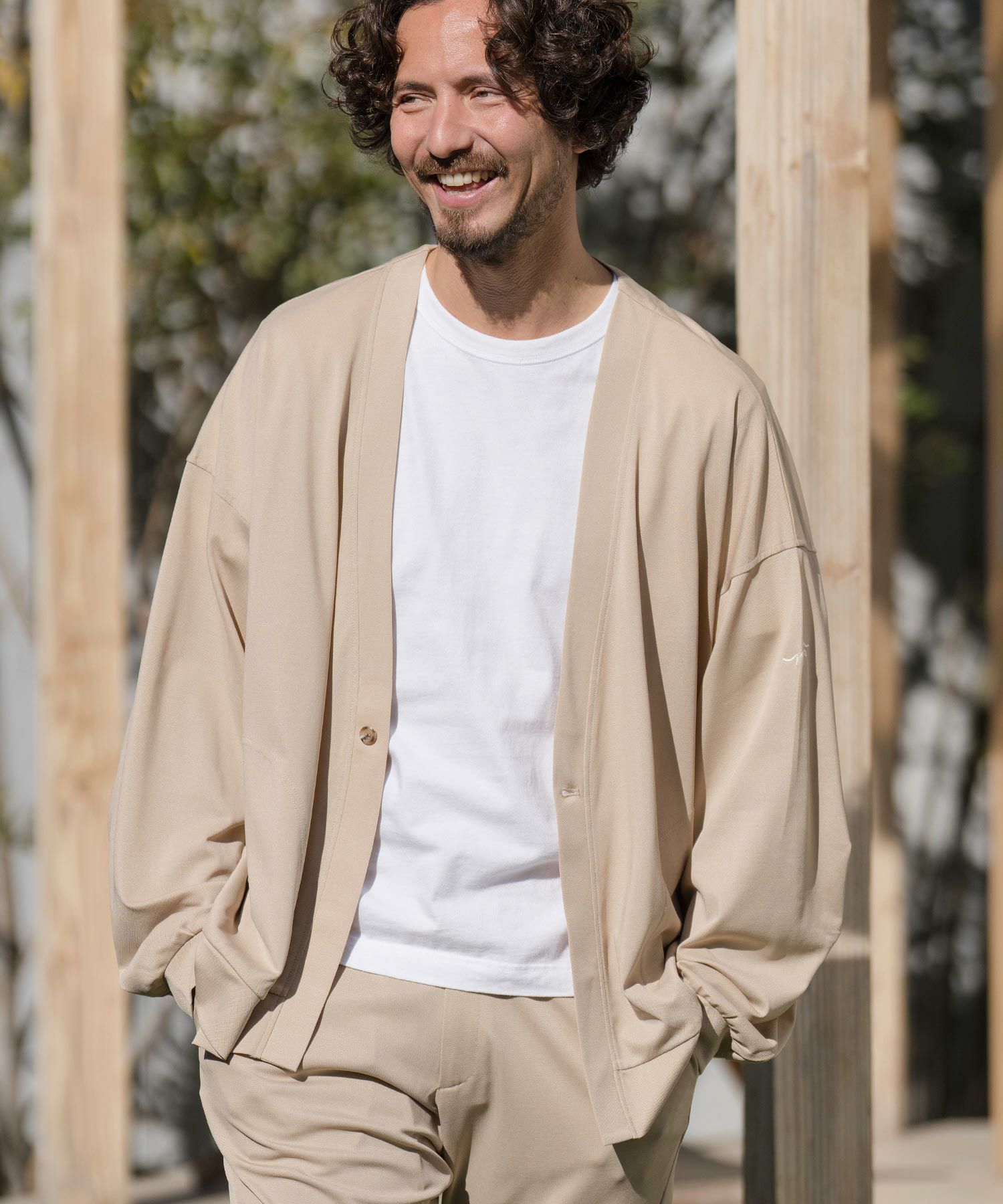 30%OFF【CALL&RESPONSE(コールアンドレスポンス)】長袖タックカーデ