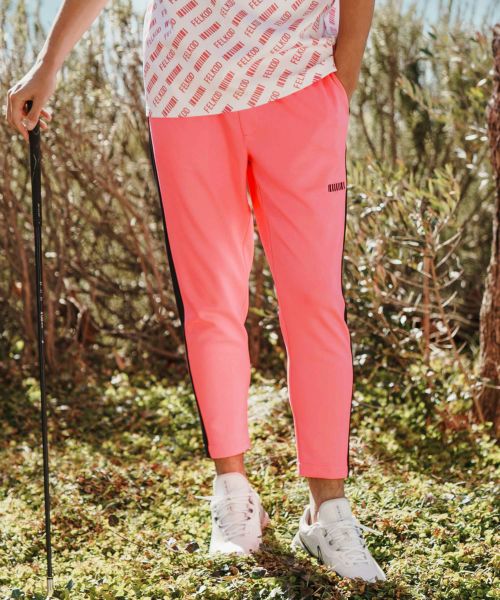 30%OFF【felkod(フィルコッド)】Neon Color Line Pants ラインパンツ(F24N070)