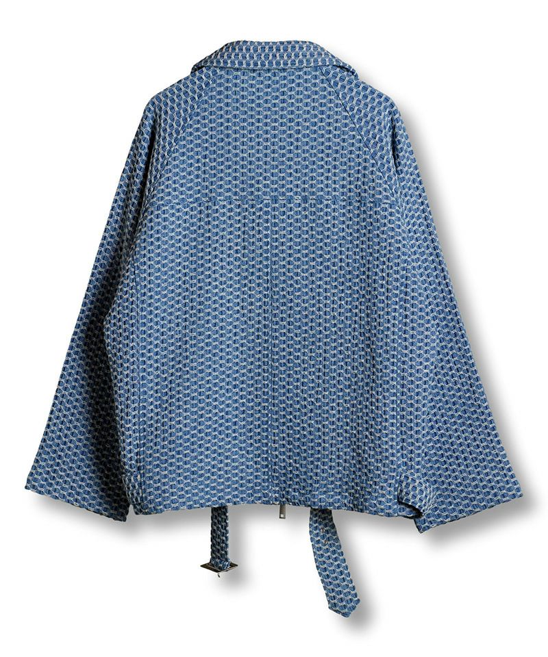 と♡ 60%OFF【NO ID.(ノーアイディー)】 JQﾃﾞﾆﾑBIGﾗｲﾀﾞｰｽJKT