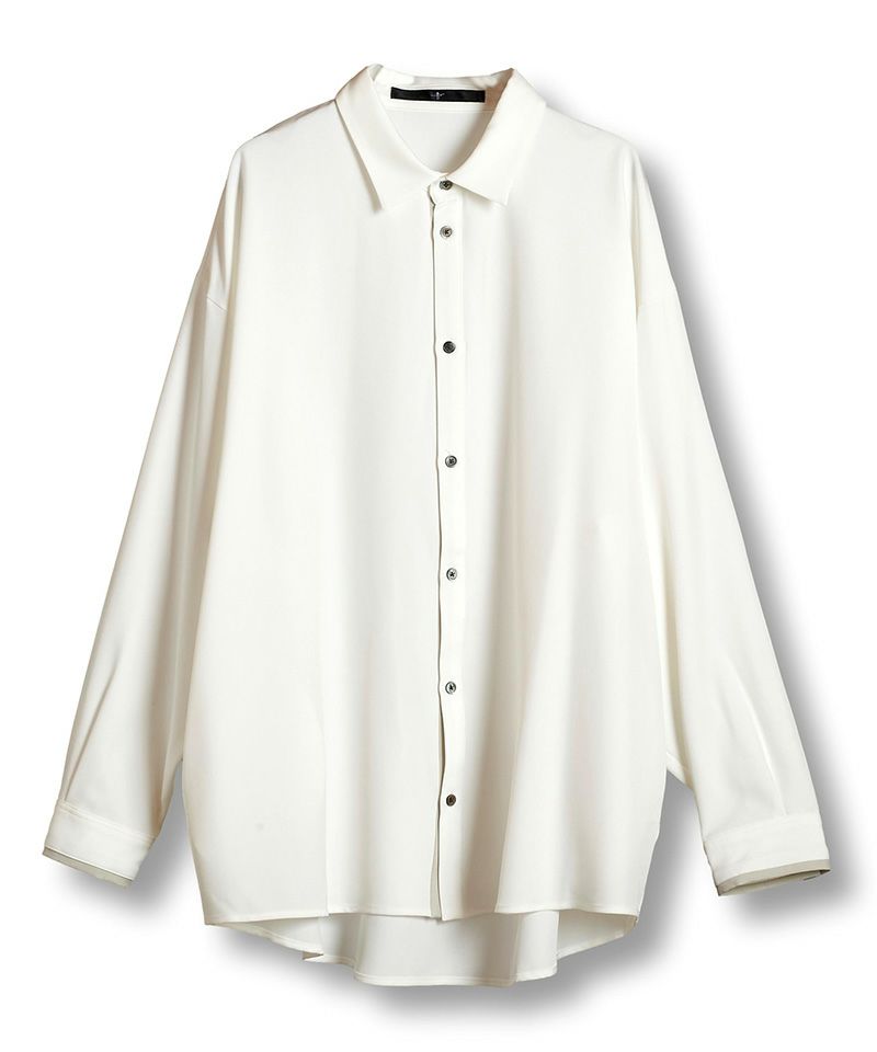 50%OFF【NO ID.(ノーアイディー)】ﾄﾞﾛｯﾌﾟｼｮﾙﾀﾞｰBIG-SH シャツ