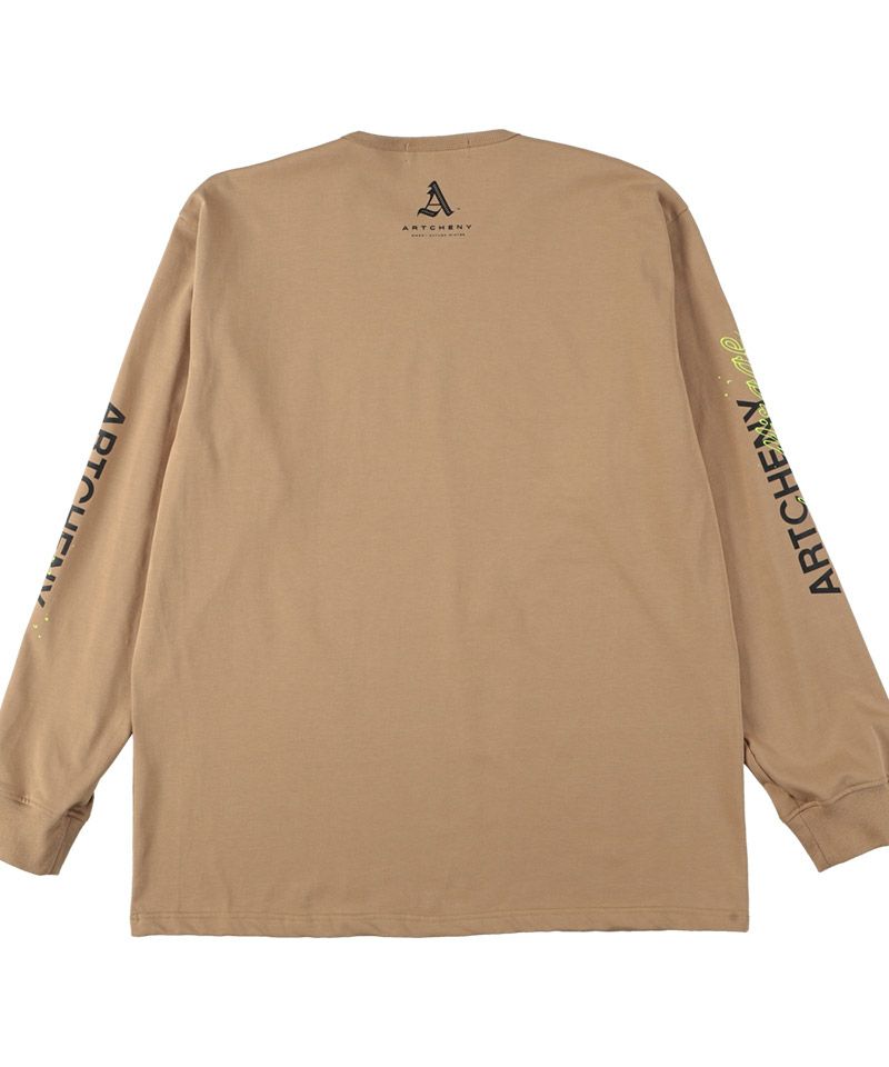 ARTCHENY(アーケニー)】Butterfly Long Sleeve Tee ロング