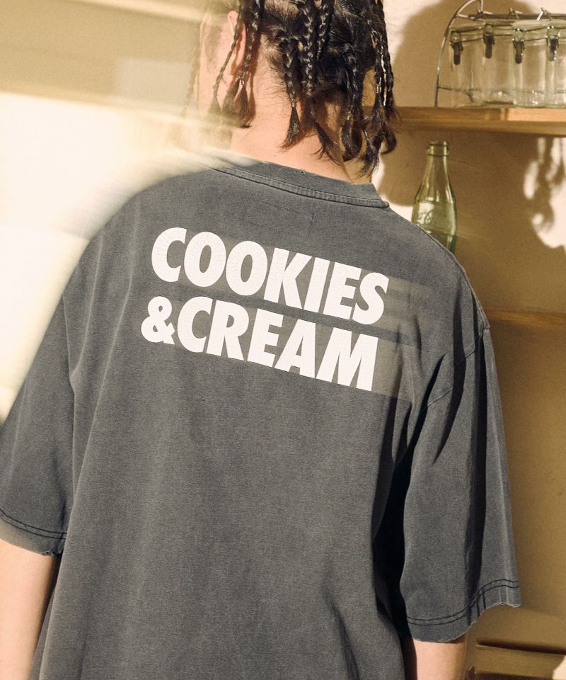 ADAM PATEK(アダムパテック)】 icecream flavor short sleeve pigment 