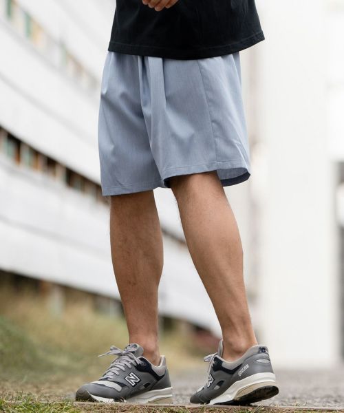 30%OFF【CAMBIO(カンビオ)】Minimal Tuck short Pants ショートパンツ(S23324cmb)