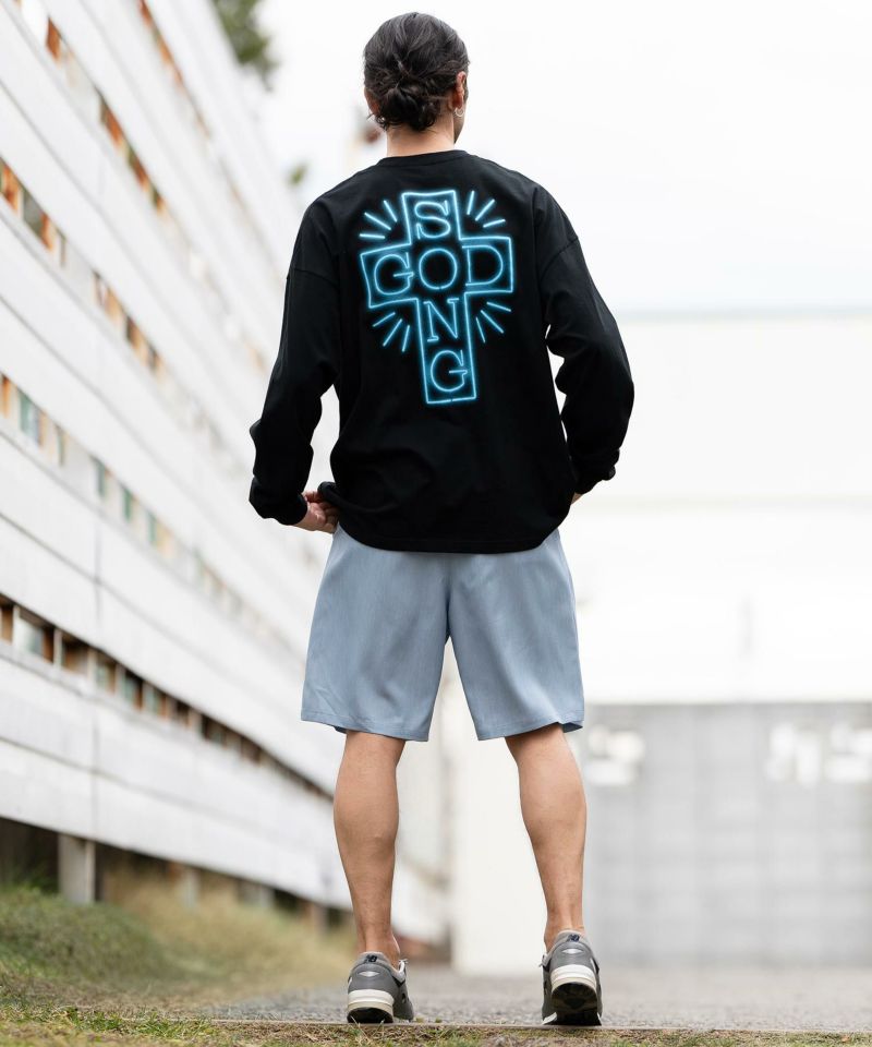 d.i.a. トップス ネオン ロンＴ クロス 50%OFF【CAMBIO(カンビオ)】プリントロンT（NEONクロス