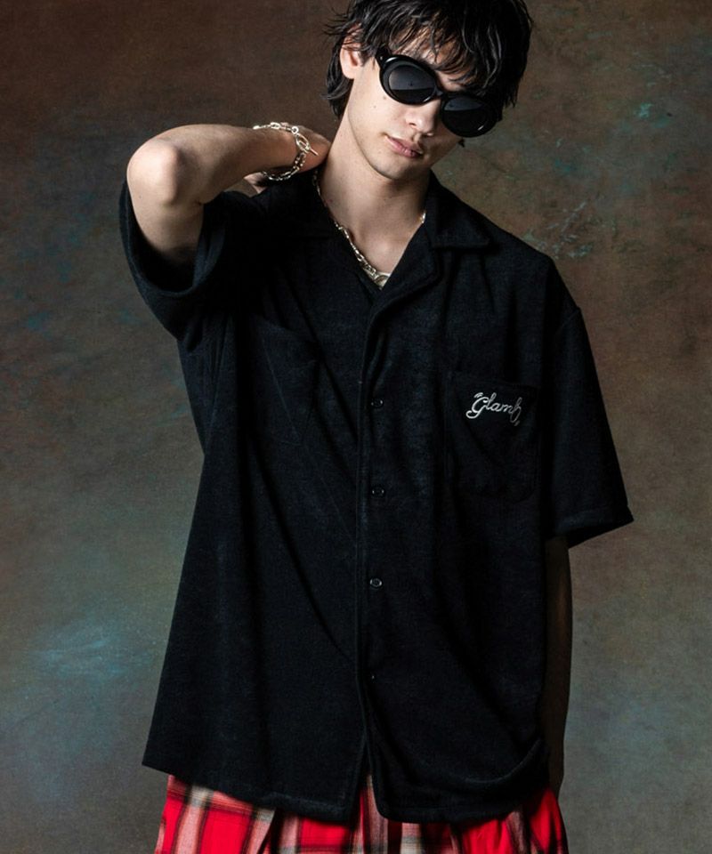 30%OFF【glamb(グラム)】Pile Bowling Shirt パイルボウリングシャツ