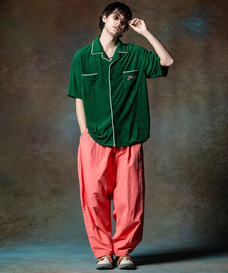20%OFF【glamb(グラム)】Pile Bowling Shirt パイルボウリング