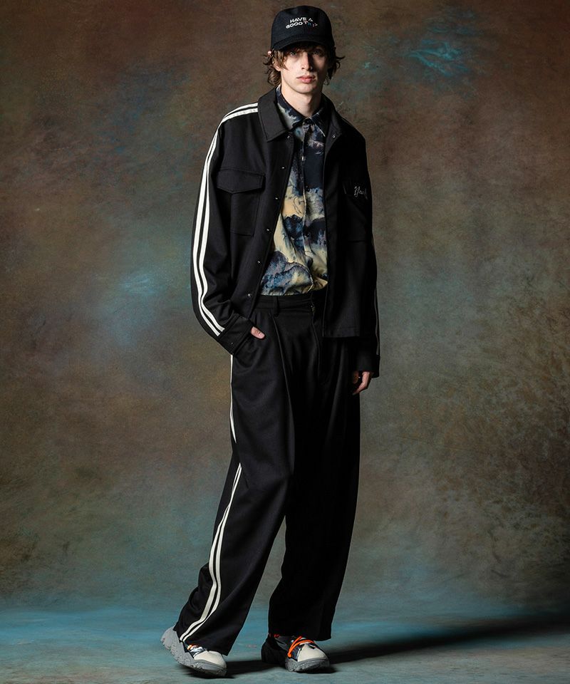 30%OFF【glamb(グラム)】Line Jersey Shirt Set Up ライン