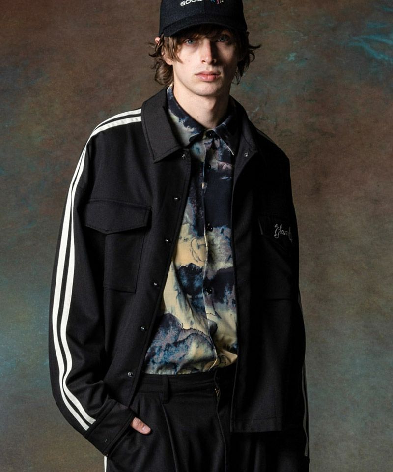 glamb SALE セールグラム シャツ Leopard Panel Shirt
