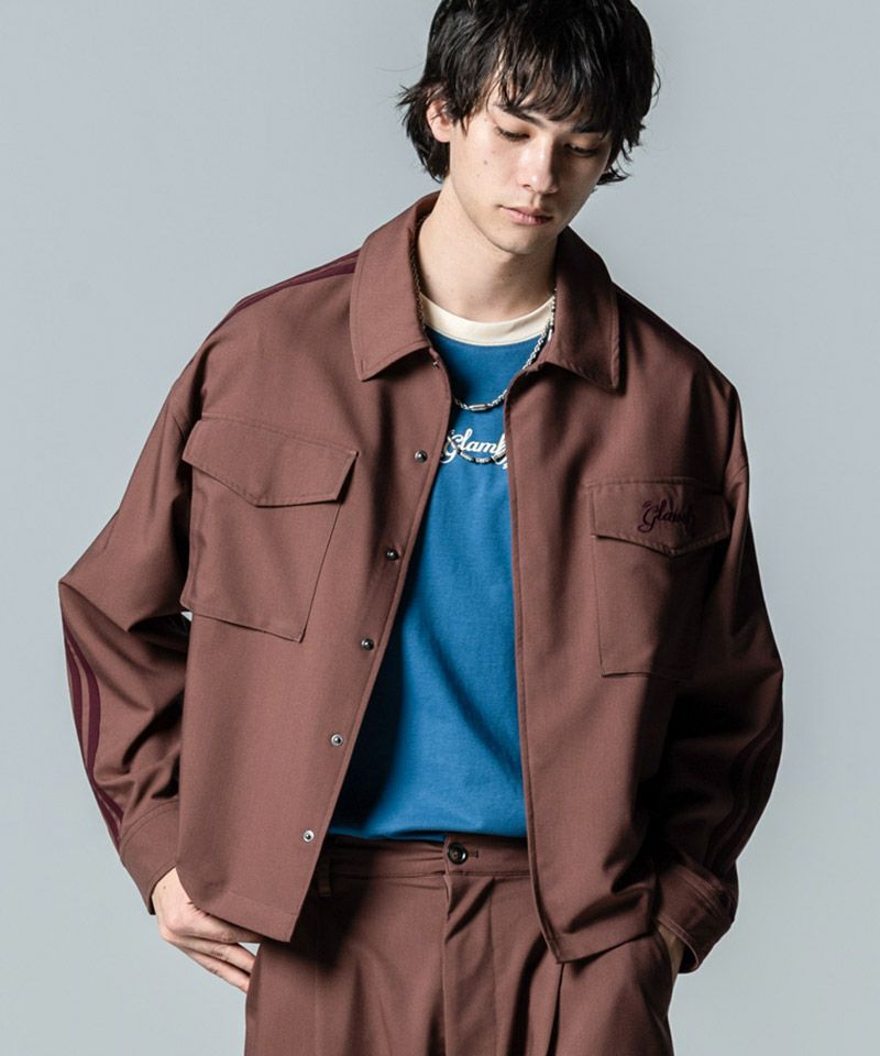 20%OFF【glamb(グラム)】Line Jersey Shirt Set Up ライン