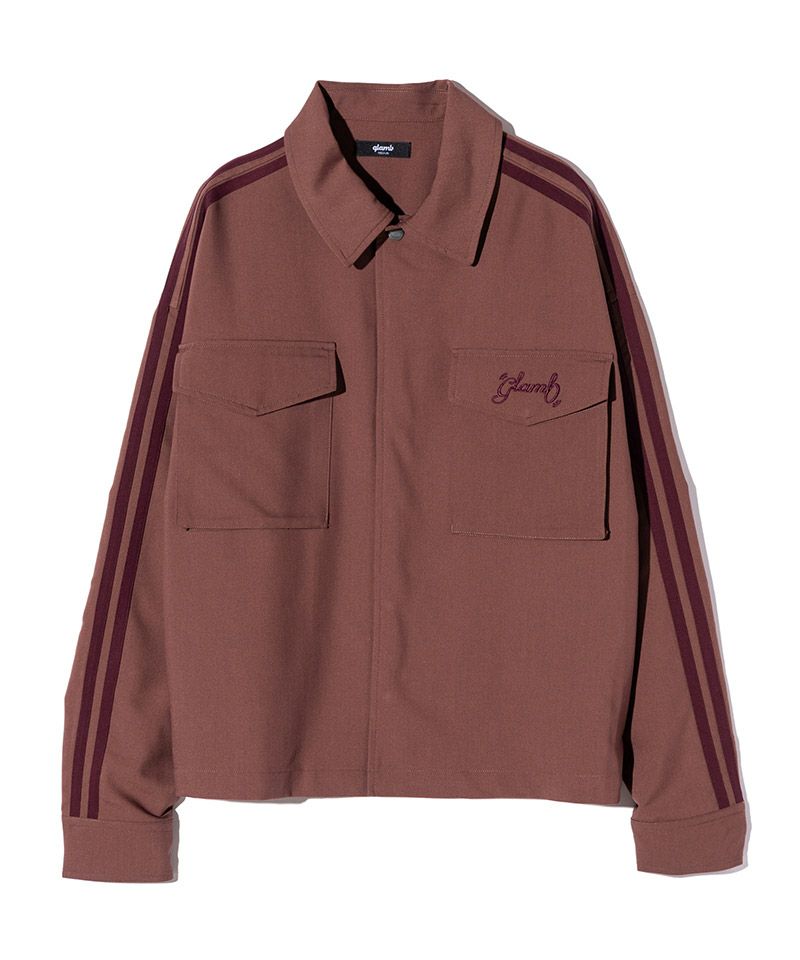 最大12%OFFクーポン 20%OFF【glamb(グラム)】Line Jersey ライン Up Set Shirt ジャケット・アウター