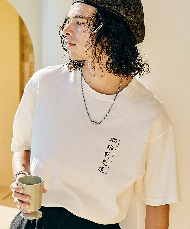 20%OFF【glamb(グラム)】Coffee & Film T-Shirt コーヒーアンド