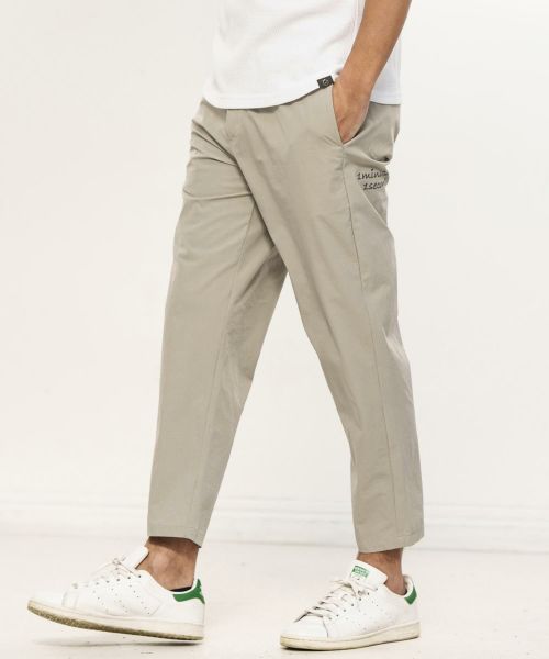【1minute 1second(ワンミニットワンセカンド)】cool touch tapered eazy pants イージーパンツ(1M24N120)