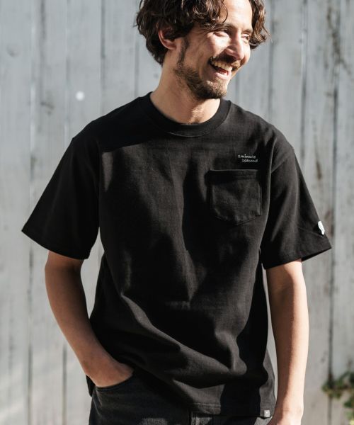 【1minute 1second(ワンミニットワンセカンド)】10oz heavy weight pocket-T  Tシャツ(1M24N300)