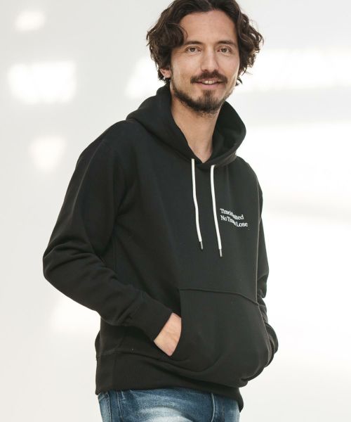 50%OFF【1minute 1second(ワンミニットワンセカンド)】Time is Limited. printed parka パーカー(1M24N250)