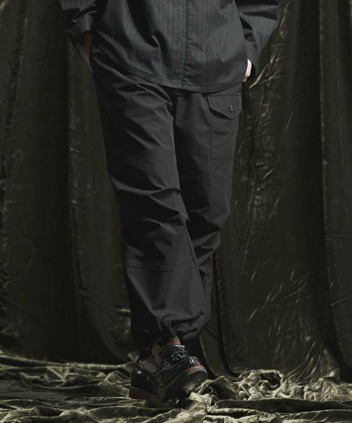 【ANGENEHM(アンゲネーム)】Motif of royal navy trousers トラウザーパンツ(AG02-020sce)