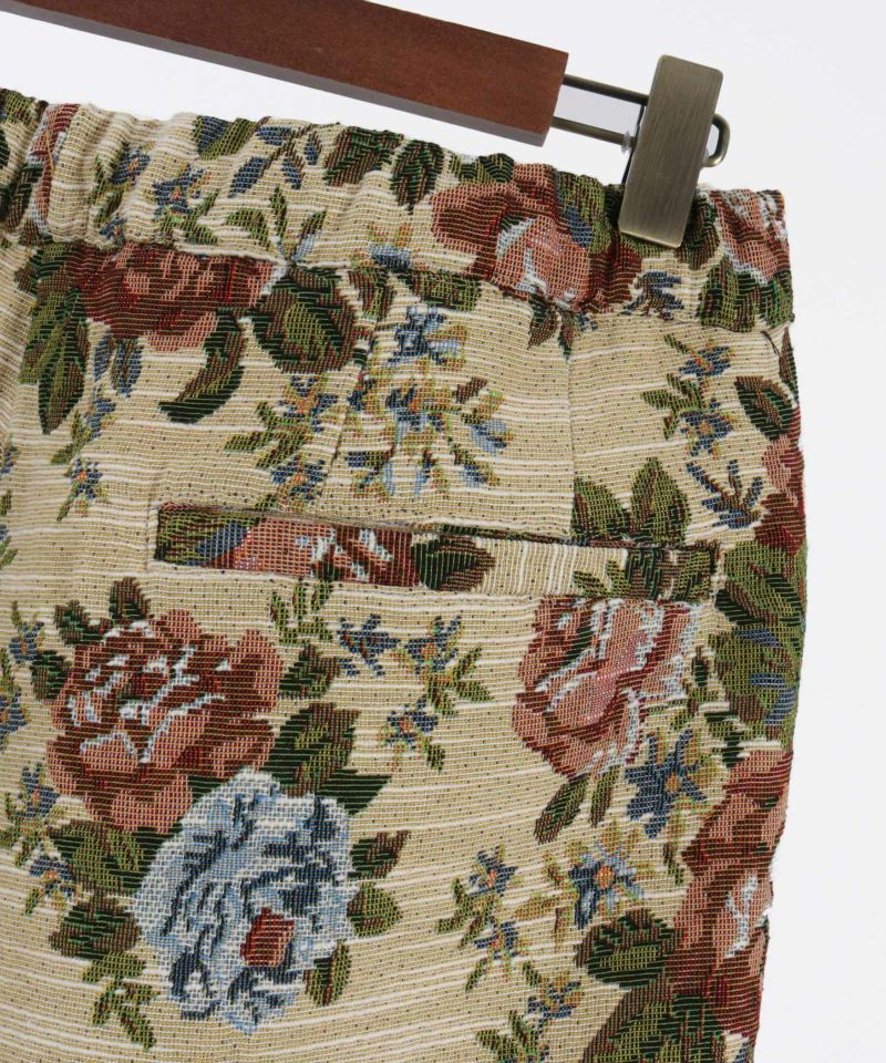 ANGENEHM(アンゲネーム)】 Gobelin tapestry pants ゴブラン織り