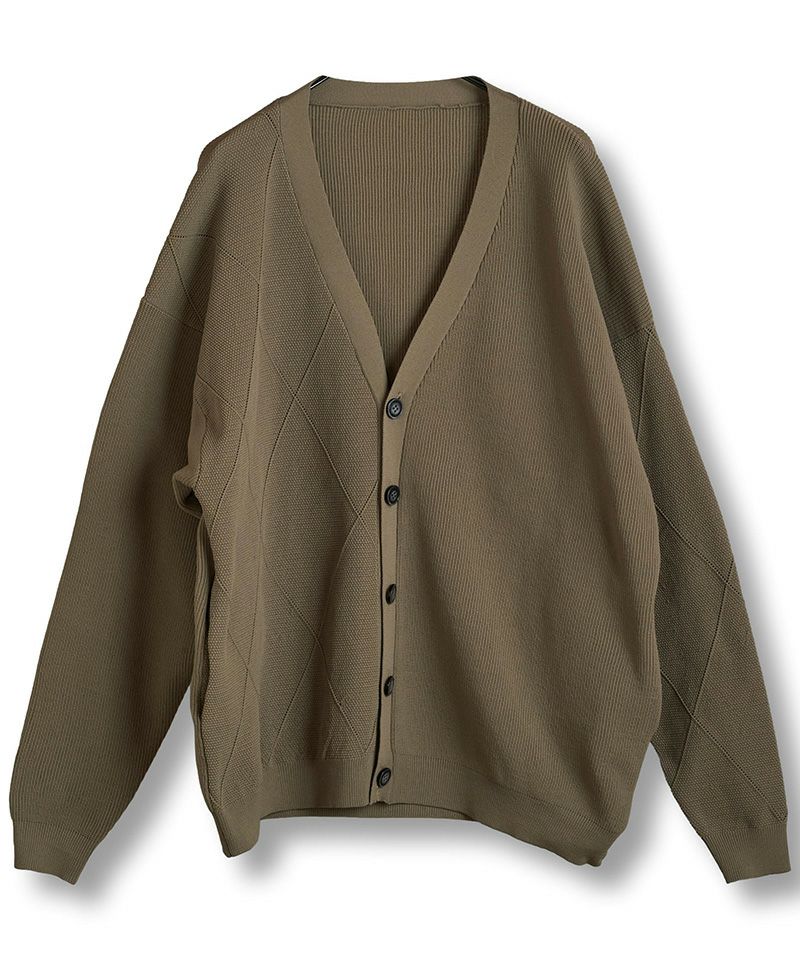 50%OFF【NO ID.(ノーアイディー)】ﾁｪﾝｼﾞﾝｸﾞﾆｯﾄV-N-CD Vネック