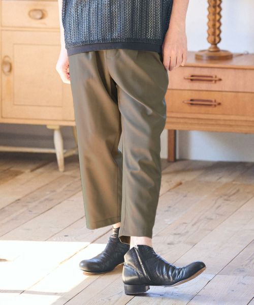 【CAMBIO(カンビオ)】クロップドパンツ（シックアンドシン）(CA05-43501)