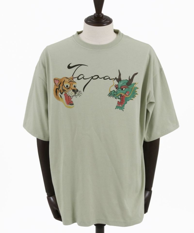 CAMBIO Patchwork Design Big Tee Tシャツ 30%OFF【CAMBIO(カンビオ)】Mini URAKE Patchwork Design Big