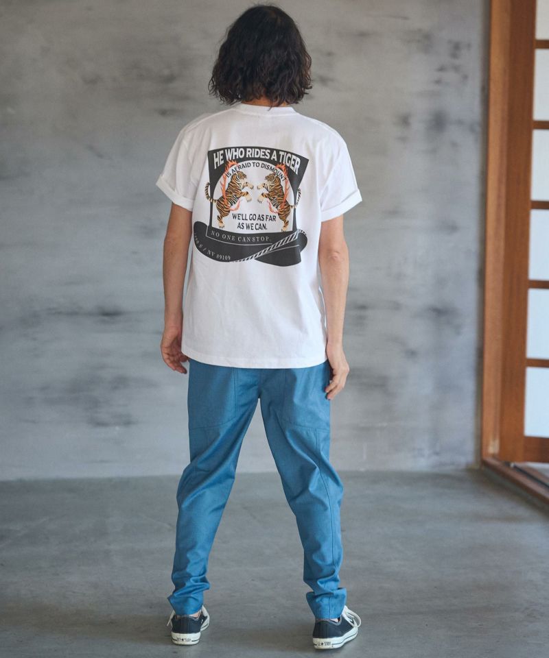50%OFF【CAMBIO(カンビオ)】スタンダードシルエットプリントT