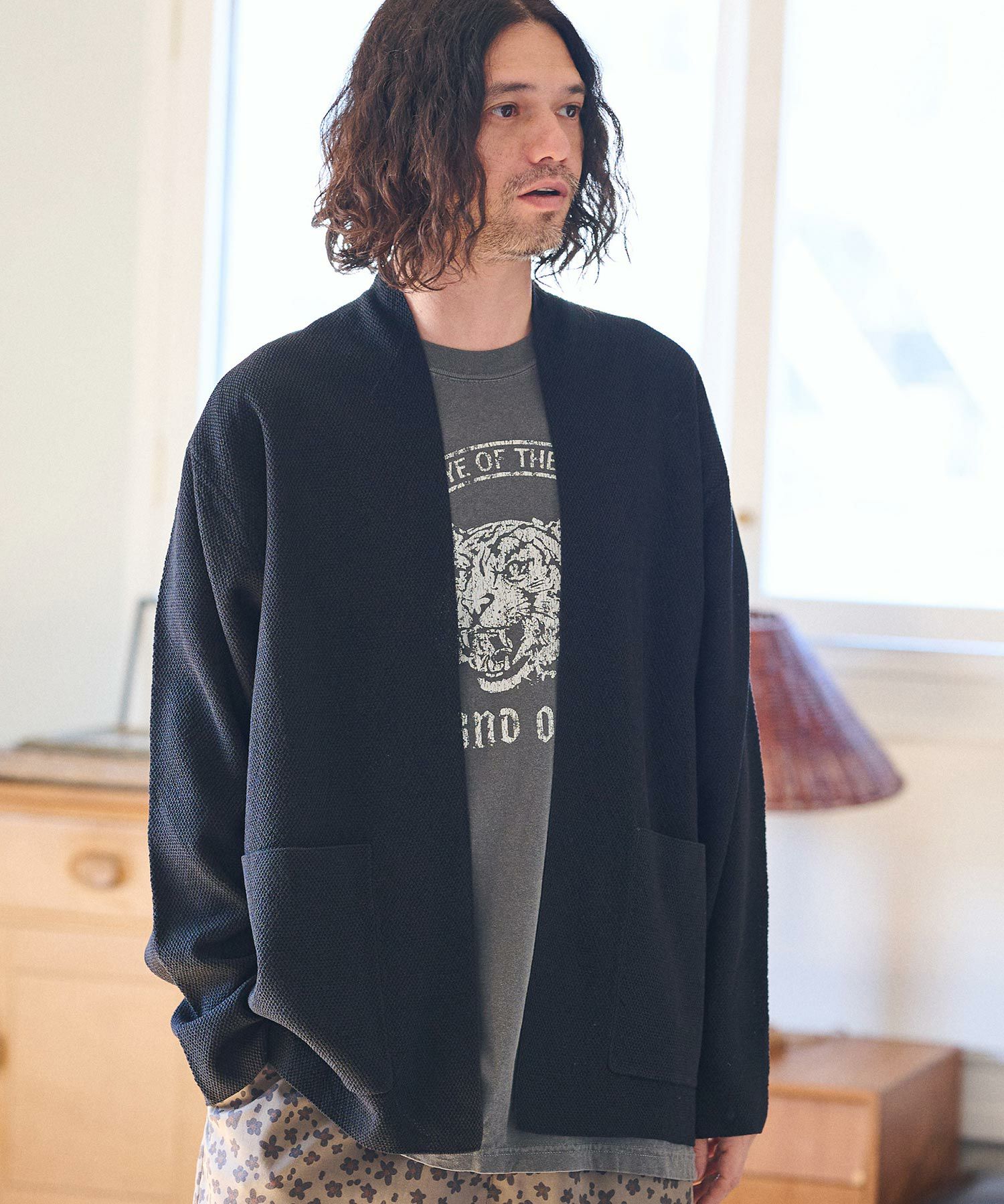 50%OFF【CAMBIO(カンビオ)】ミドルガウンカーディガン(CB24S-K01