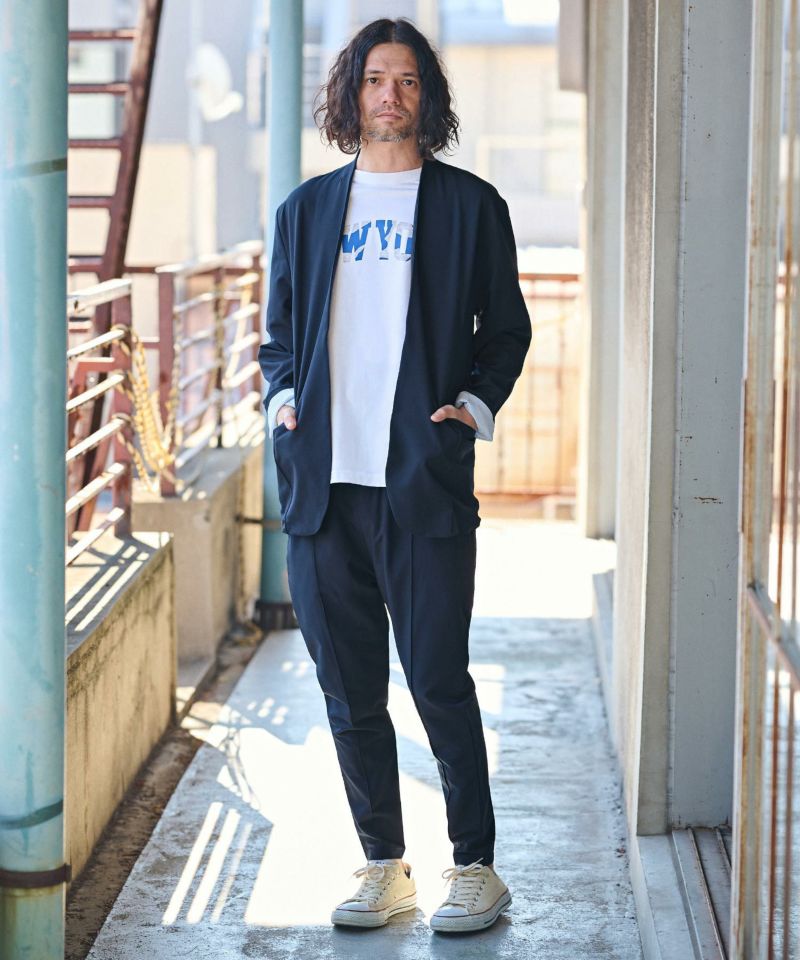 30%OFF【CAMBIO(カンビオ)】 ピンタック入りストレッチ