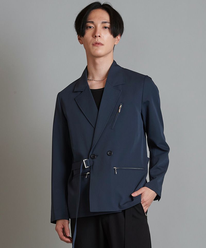60%OFF【NO ID.(ノーアイディー)】 ﾀｲﾛｯｹﾝZIP-JKT テーラード 