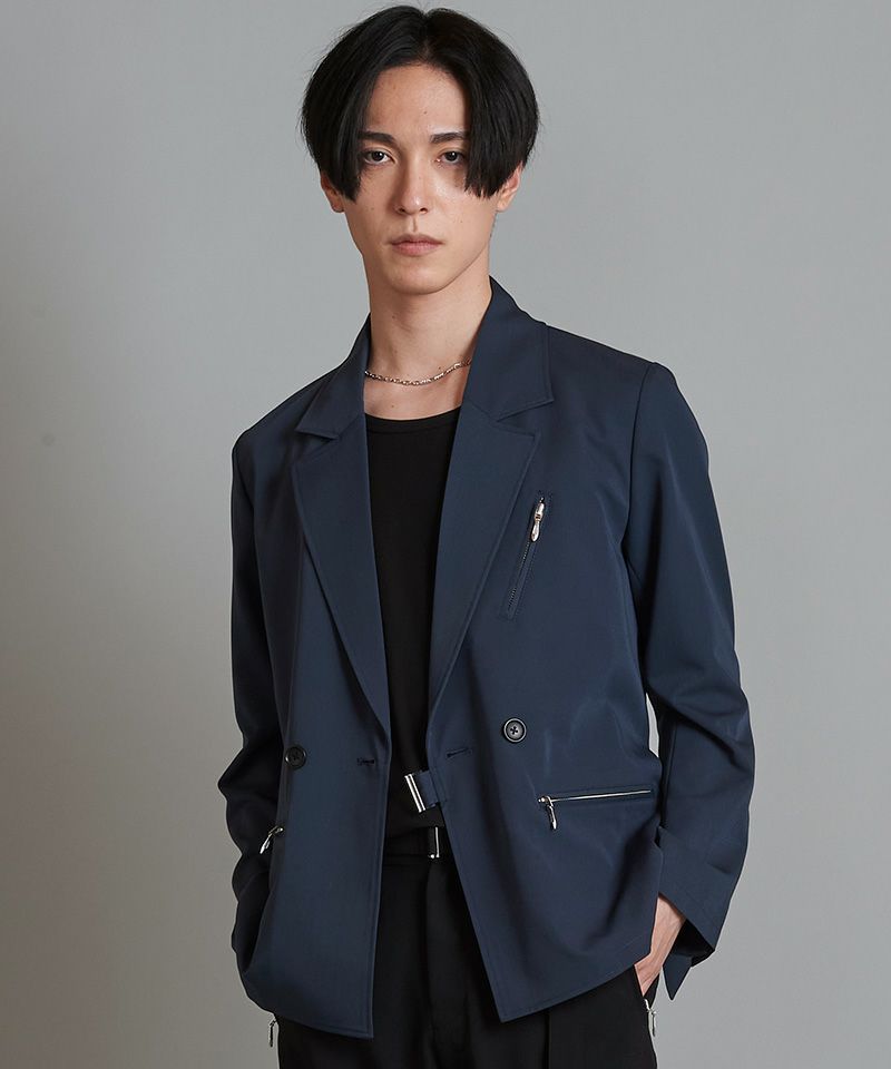 60%OFF【NO ID.(ノーアイディー)】 ﾀｲﾛｯｹﾝZIP-JKT テーラード 