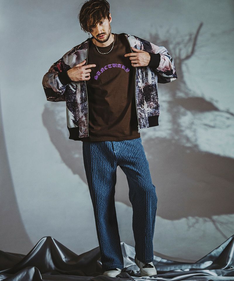 NO ID. デニムセットアップ Mサイズ