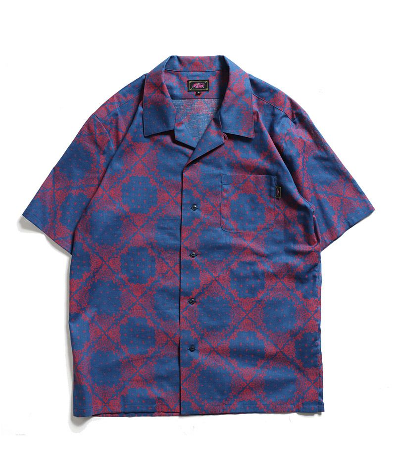 ROTAR(ローター)】Bandana Cloth Open Collar Shirt 開襟シャツ(rt2434011) | CAMBIO カンビオ