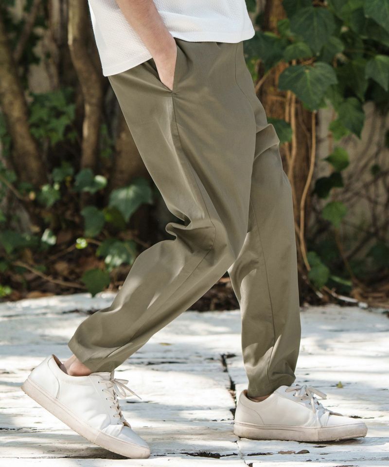 CALM　オリーブ36 30%OFF【CAMBIO(カンビオ)】Lyocell Relax Pants リラックス