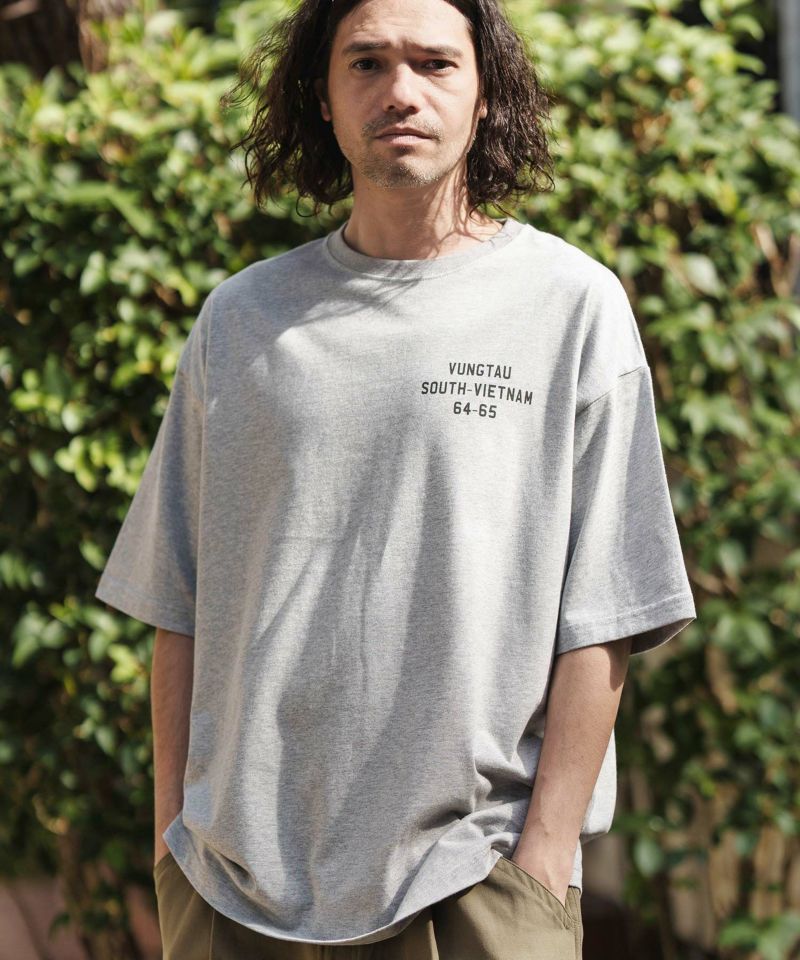 30%OFF【CAMBIO(カンビオ)】 ビッグシルエットプリントTシャツ