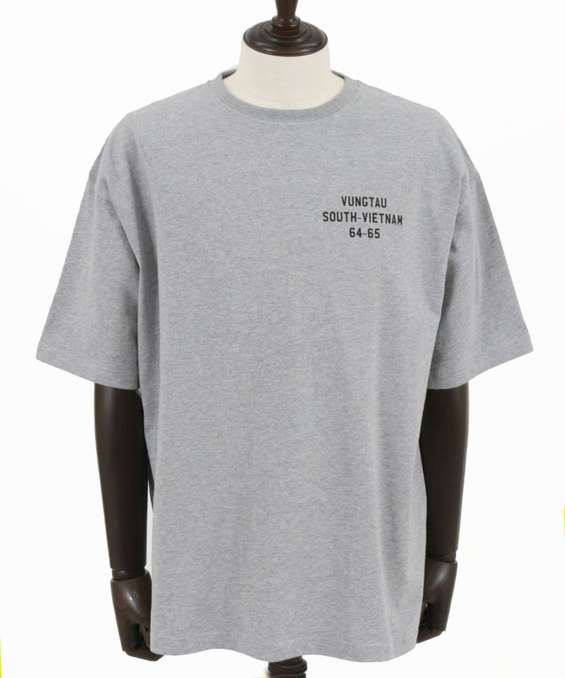 オリジナルシャツ 30%OFF【CAMBIO(カンビオ)】ビッグシルエットプリントTシャツ