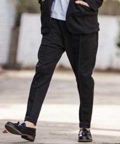 OHGA ポケットフリル　POCKET FRILL テーパードパンツ POCKET FRILL テーパードパンツ | OHGA