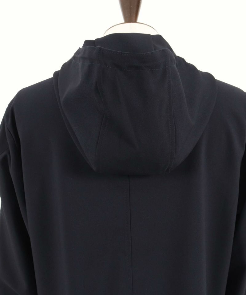 CH ブラック パーカー 50%OFF【CAMBIO(カンビオ)】ポリストレッチツイルZIPパーカー | CAMBIO