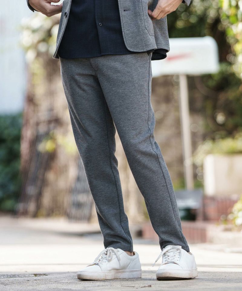 CAMBIO(カンビオ)】鹿の子アンクル丈パンツ | CAMBIO カンビオ