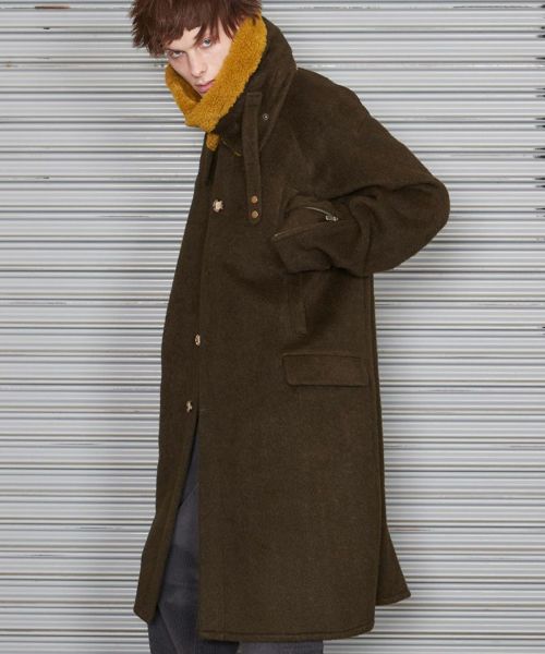 【D.Nart.Ampta(ディーナートアンプタ)】Psycho coat コート(DAO-24AW04)