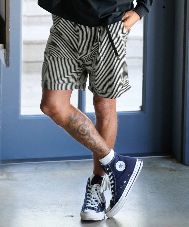 30%OFF【THEOREM(セオレム)】Turn up Hickory Short Pants（One