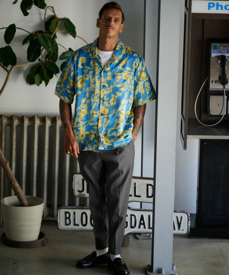 THEOREM(セオレム)】Turn up Sta-Pre Tapered Pants テーパード