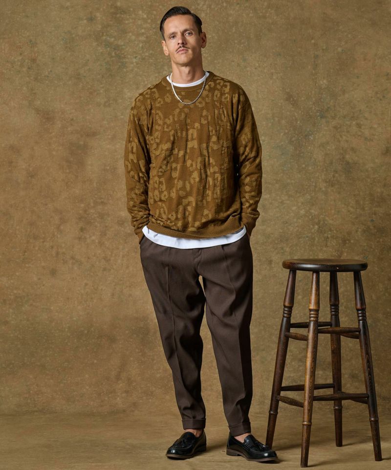 THEOREM(セオレム)】Turn up Sta-Pre Tapered Pants テーパード