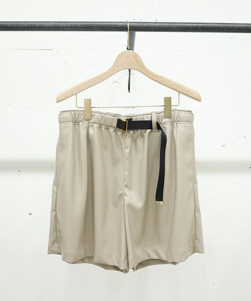 60%OFF【CULLNI(クルニ)】Faux Leather Nylon Belt Easy Short
