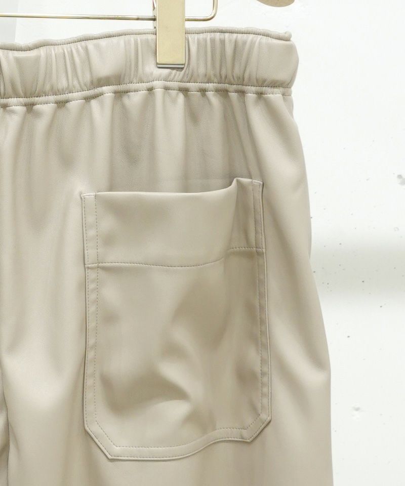 60%OFF【CULLNI(クルニ)】Faux Leather Nylon Belt Easy Short