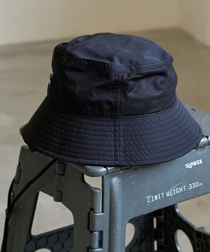 30%OFF【Mighty Shine】BACK MESH BUCKET バケットハット
